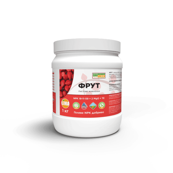 Добриво Гель Фрут NPK 18-11-59+2MgO+TE