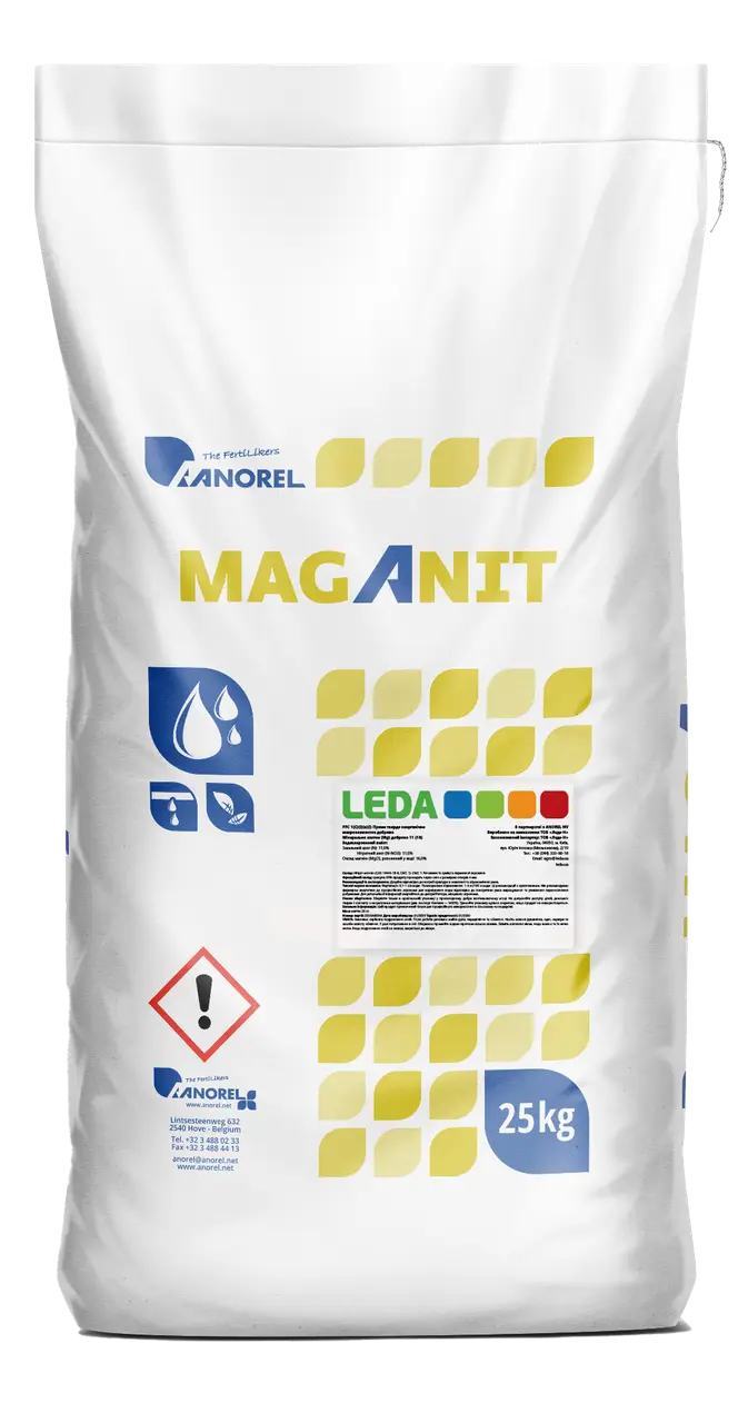 Нітрат магнію LEDA MAGANIT 11-0-0 +16MGO 25 КГ
